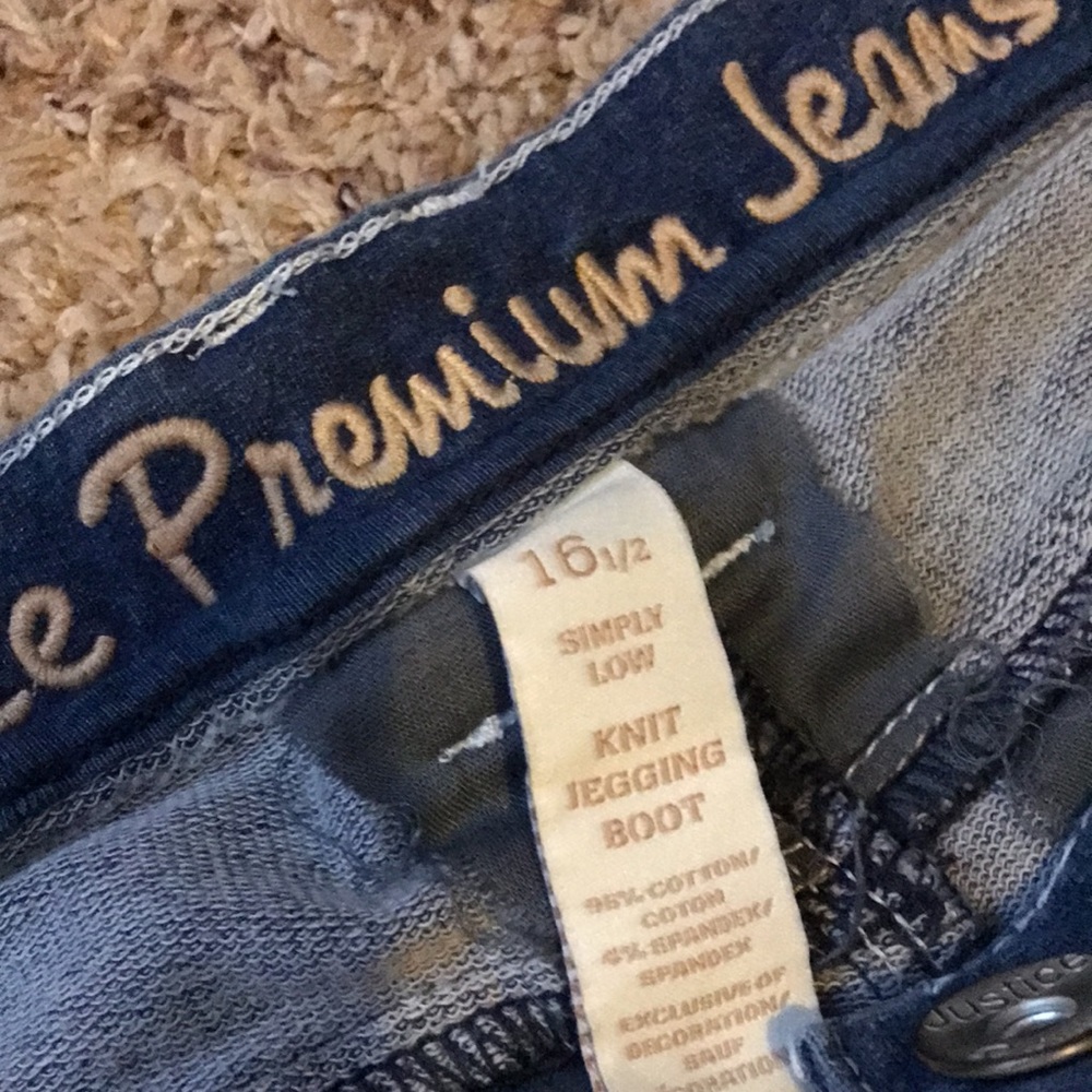 Justice Girls Jeggings - Picture 2 of 2